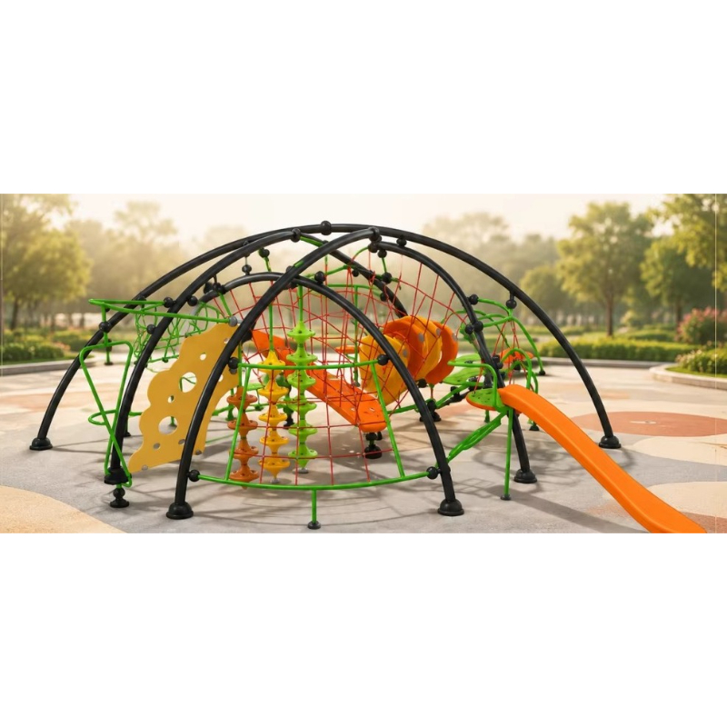 Rangka Panjat, Kubah Tali Luar - Kids Outdoor Climbing Equipment ulasan dan harga