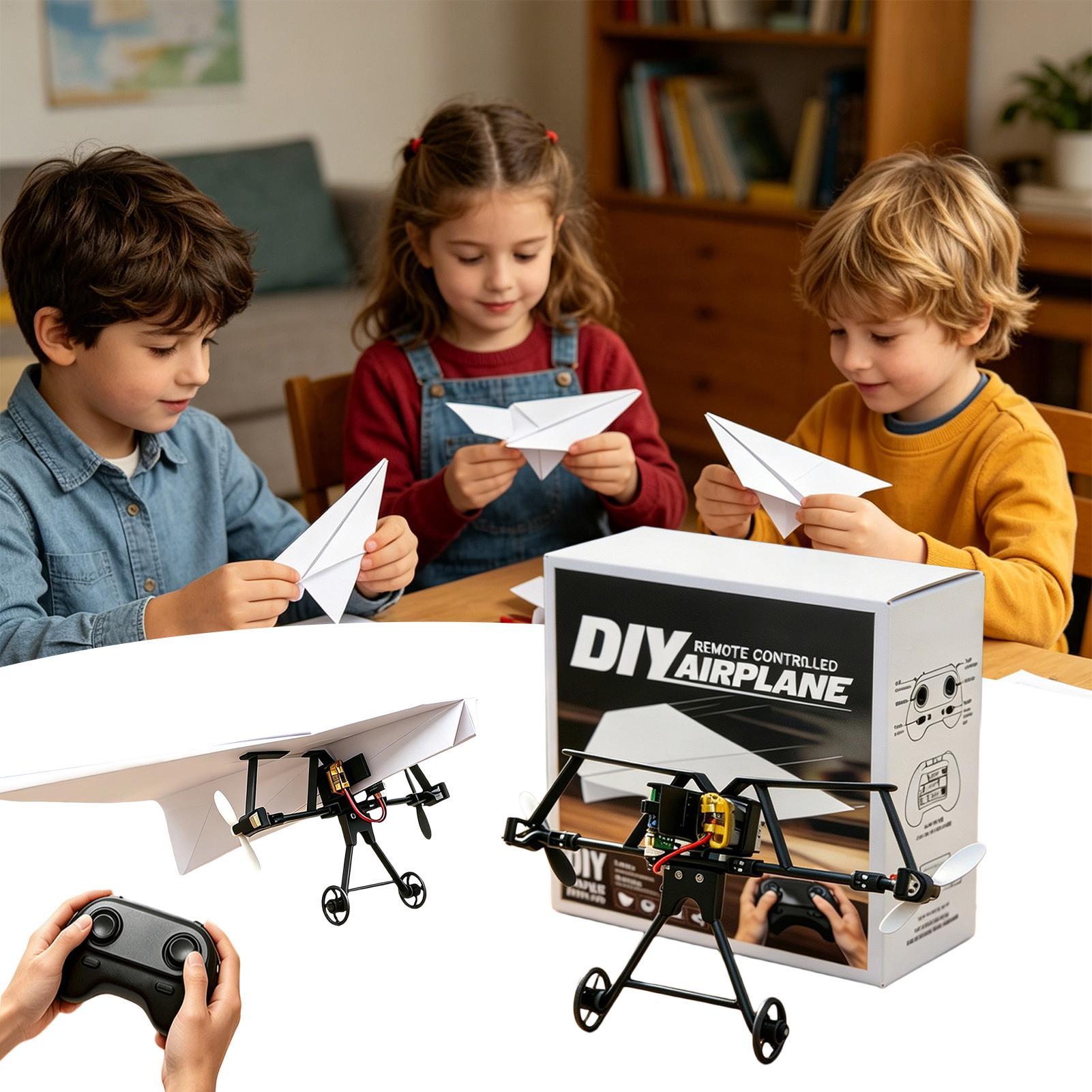 Kit Pesawat Kertas RC DIY Main - Kids Outdoor Kit ulasan dan harga