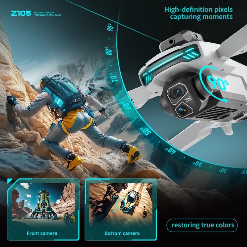 Drone RC Quadcopter Z105 denga - Kids Unique Outdoor Toys ulasan dan harga
