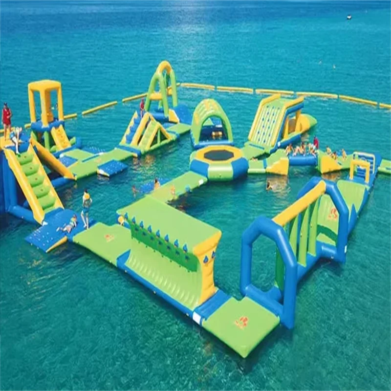 Taman Air Tiup Besar dengan Se - Kids Outdoor Water Park ulasan dan harga