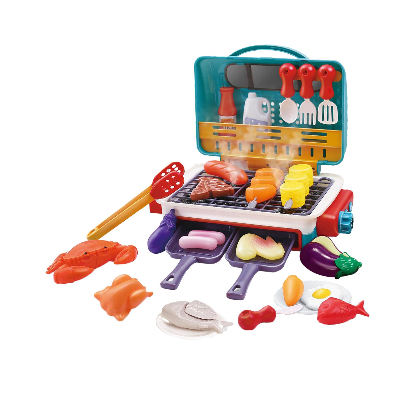 Mainan Pemanggang BBQ untuk An - Kids Outdoor Grill Set ulasan dan harga