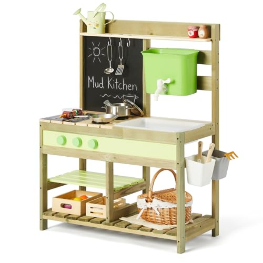 Dapur lumpur luar ruangan untu - Kids Outdoor Mud Table ulasan dan harga