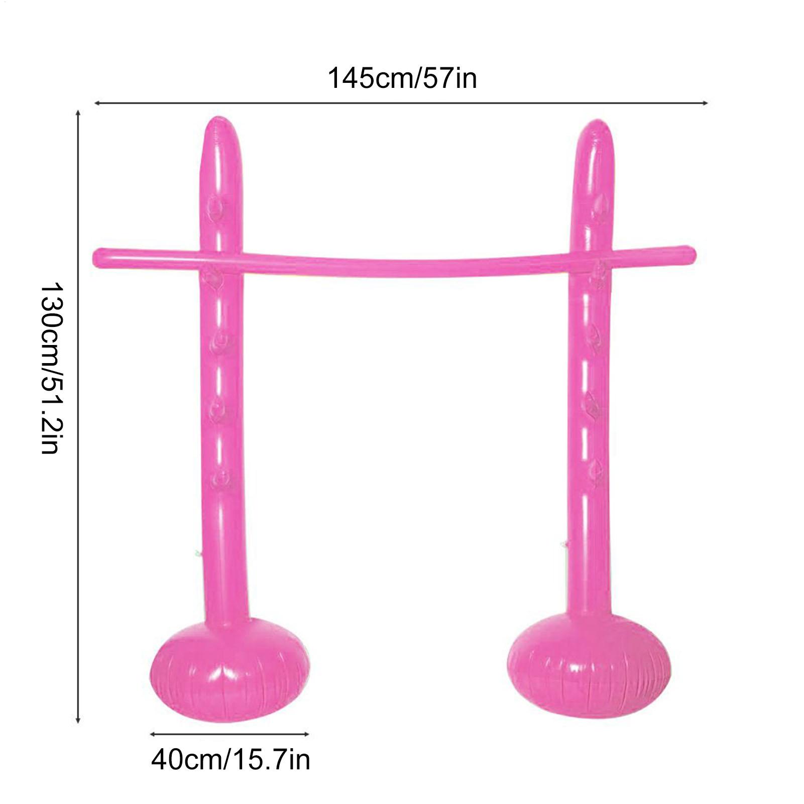 Tiang Limbo Tiup yang Dapat Di - Kids Outdoor Yard ulasan dan harga