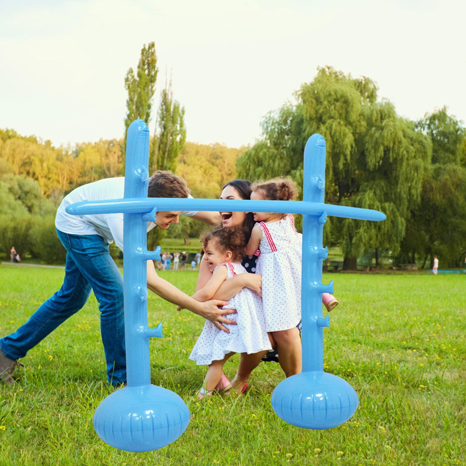 Tiang Limbo Tiup yang Dapat Di - Kids Outdoor Yard ulasan dan harga
