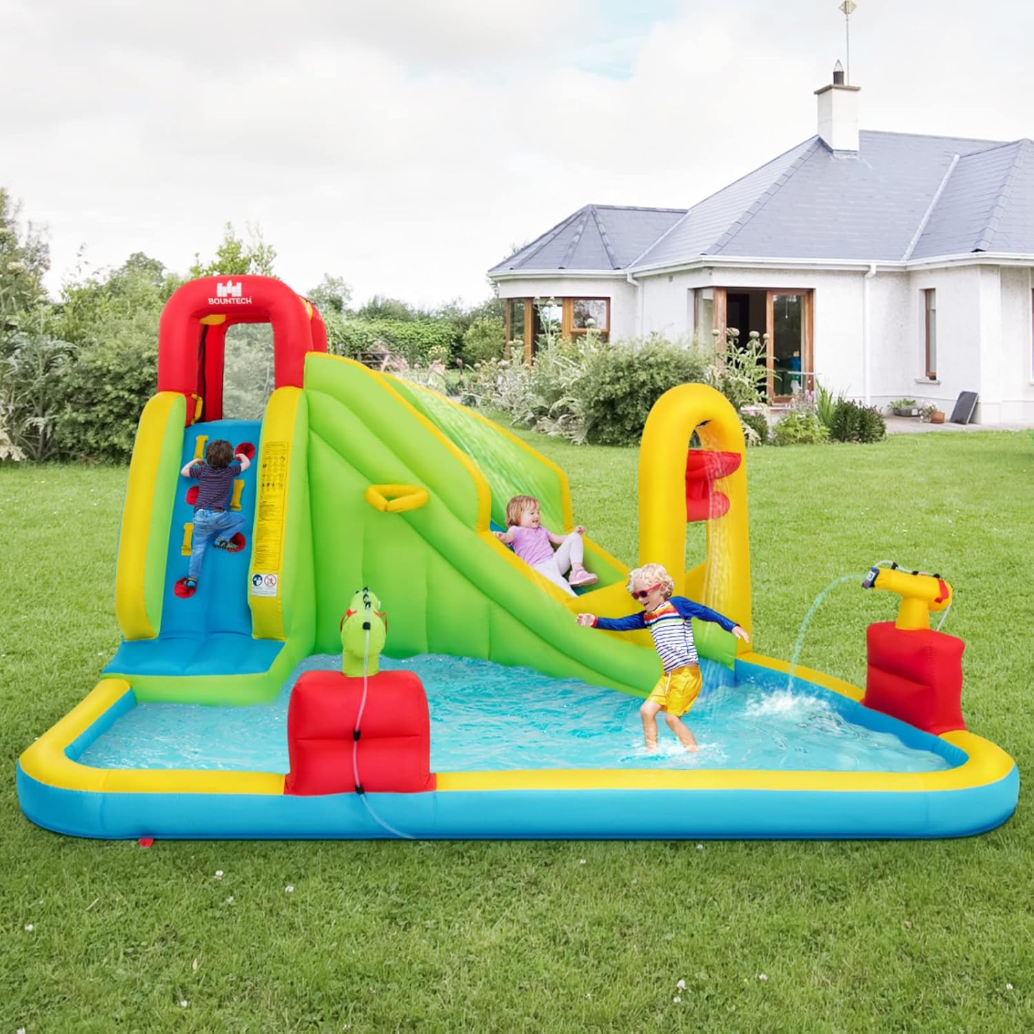 Taman Bermain Air Tiup Mega un - Kids Outdoor Water Park ulasan dan harga