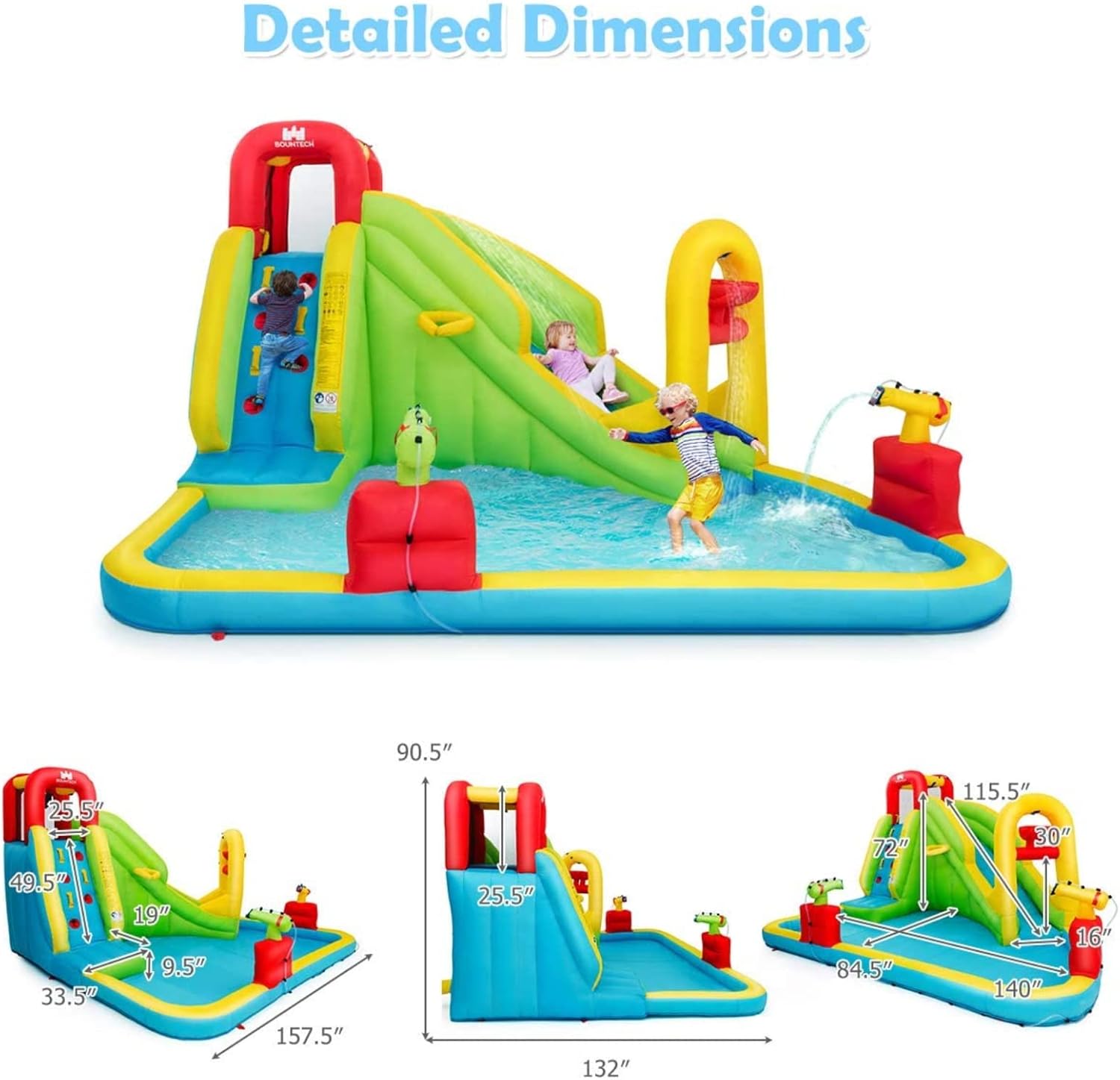 Taman Bermain Air Tiup Mega un - Kids Outdoor Water Park ulasan dan harga