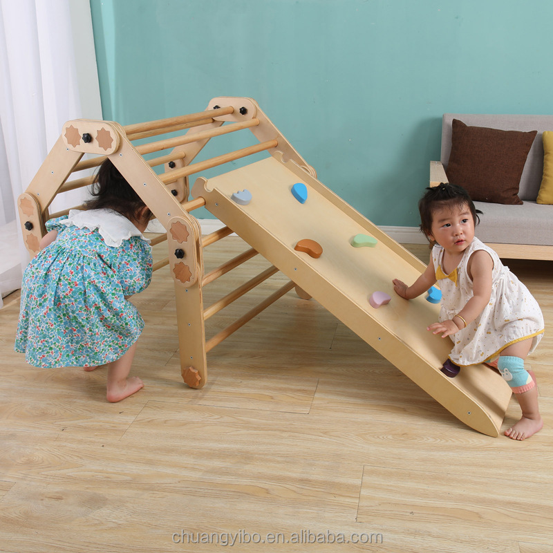 Peralatan Panjat Anak Jungle G - Kids Outdoor Wooden Climbing Frame ulasan dan harga