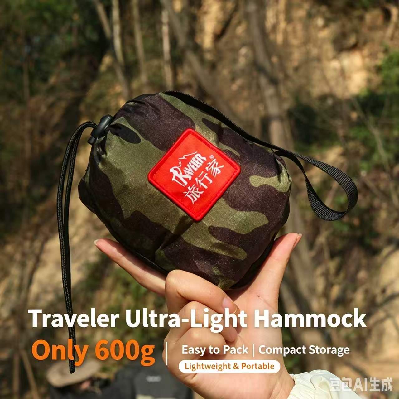Hammock Outdoor Anti-Tip Trave - Kids Outdoor Hammock Swing ulasan dan harga