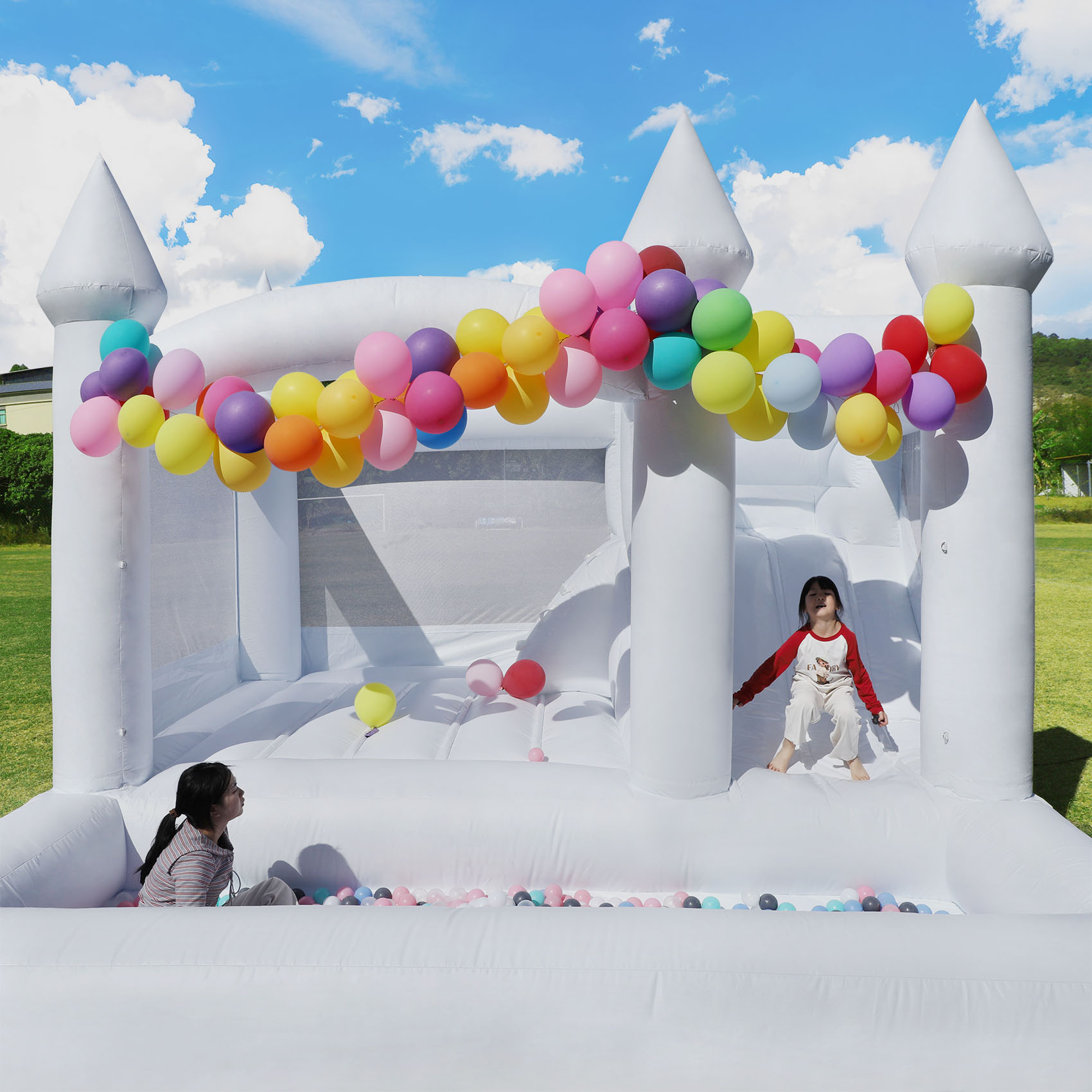 Istana Balon, Rumah Balon, Ist - Kids Outdoor House ulasan dan harga