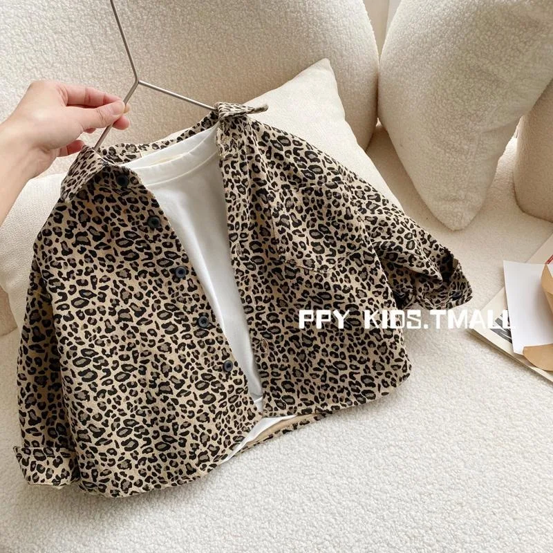Kemeja Denim Motif Leopard yan - Kids Outdoor Jacket ulasan dan harga