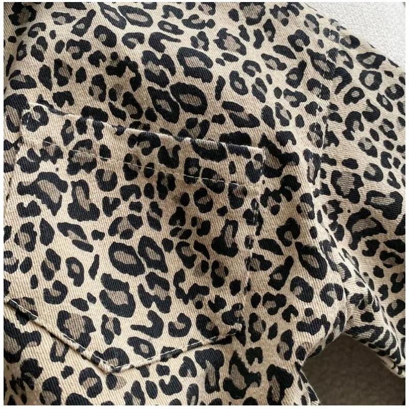 Kemeja Denim Motif Leopard yan - Kids Outdoor Jacket ulasan dan harga
