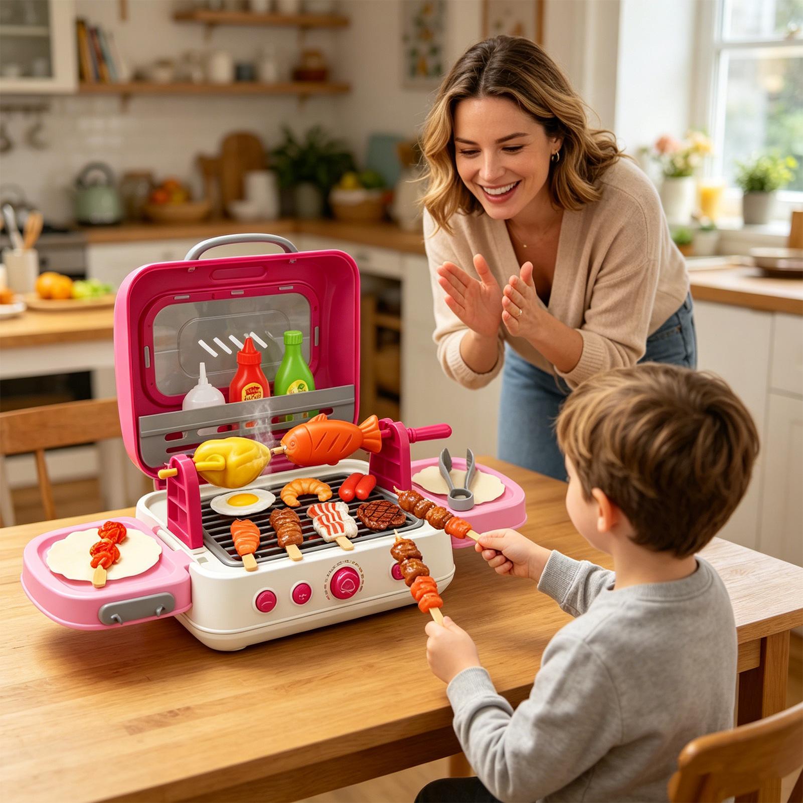 Set Permainan Panggangan Luar  - Kids Outdoor Grill Set ulasan dan harga