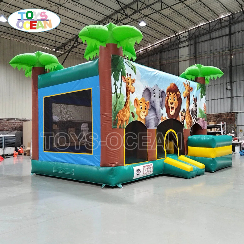 Rumah Loncat Tiup Bertema Huta - Kids Outdoor House ulasan dan harga