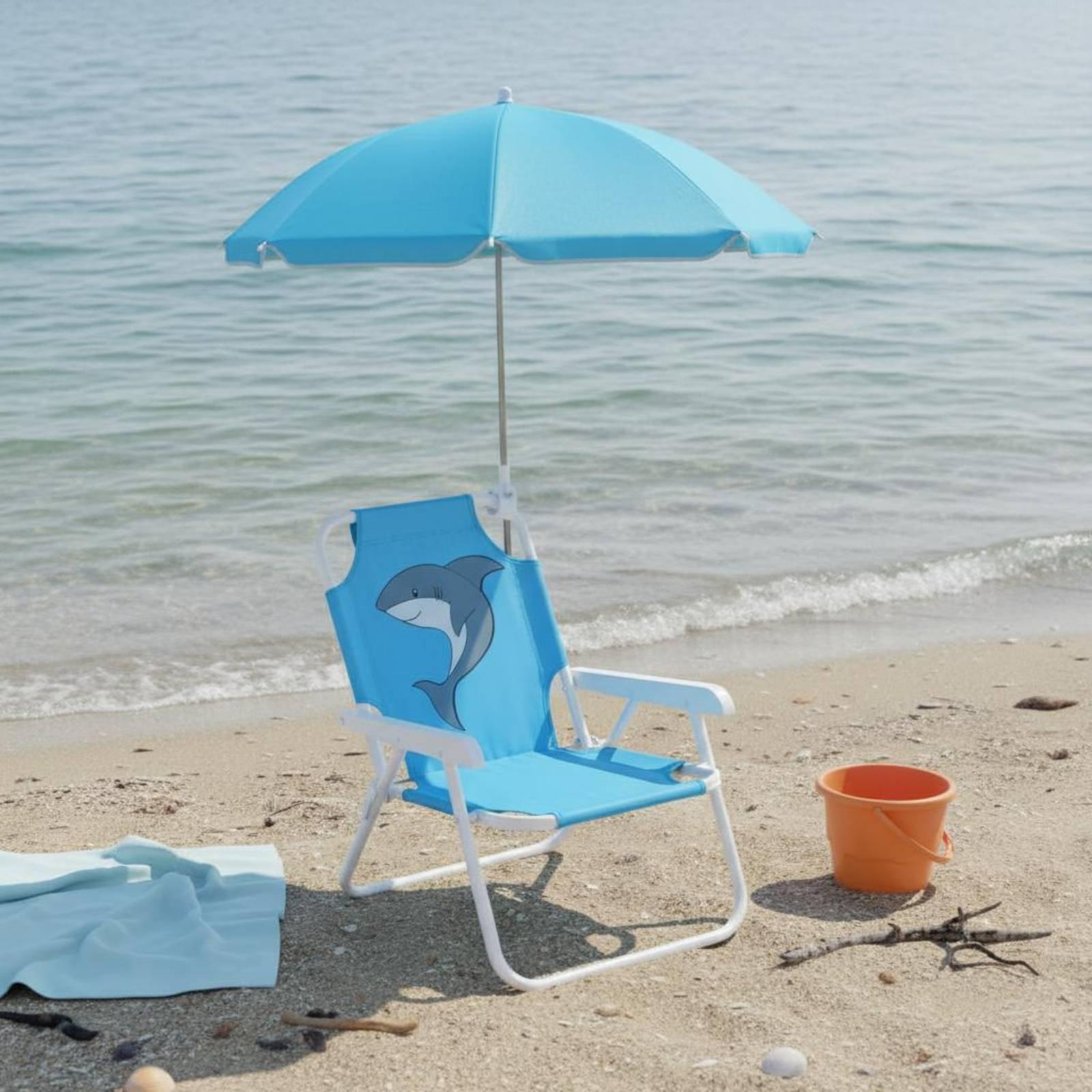 Kursi Portabel Anak dengan Pel - Kids Outdoor Folding Chair ulasan dan harga