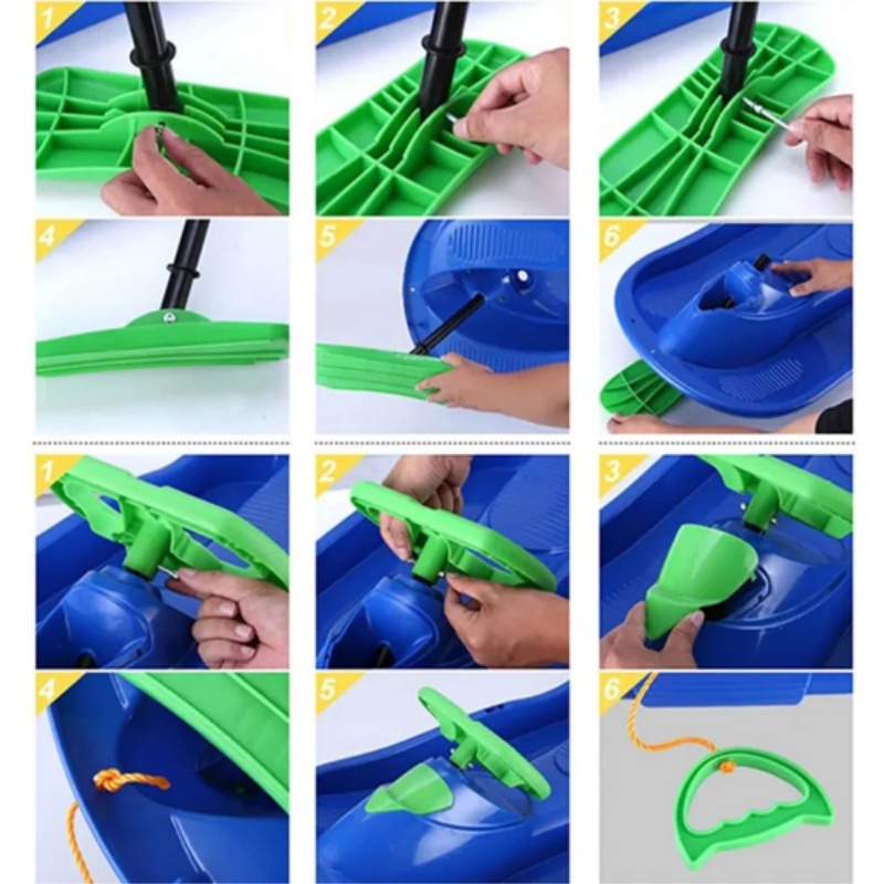 Kereta Luncur Salju Anak-Anak  - Kids Unique Outdoor Toys ulasan dan harga